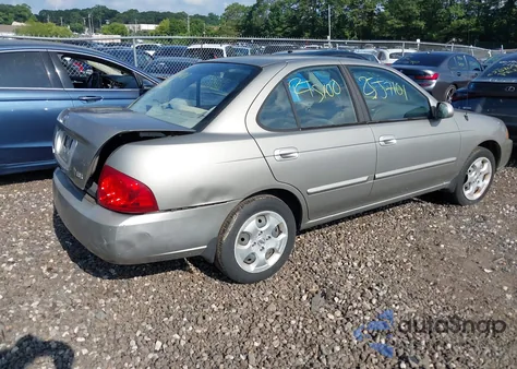 2006 Nissan Sentra 1.8S из США, поврежденный, VIN 3N1CB51D76L534424